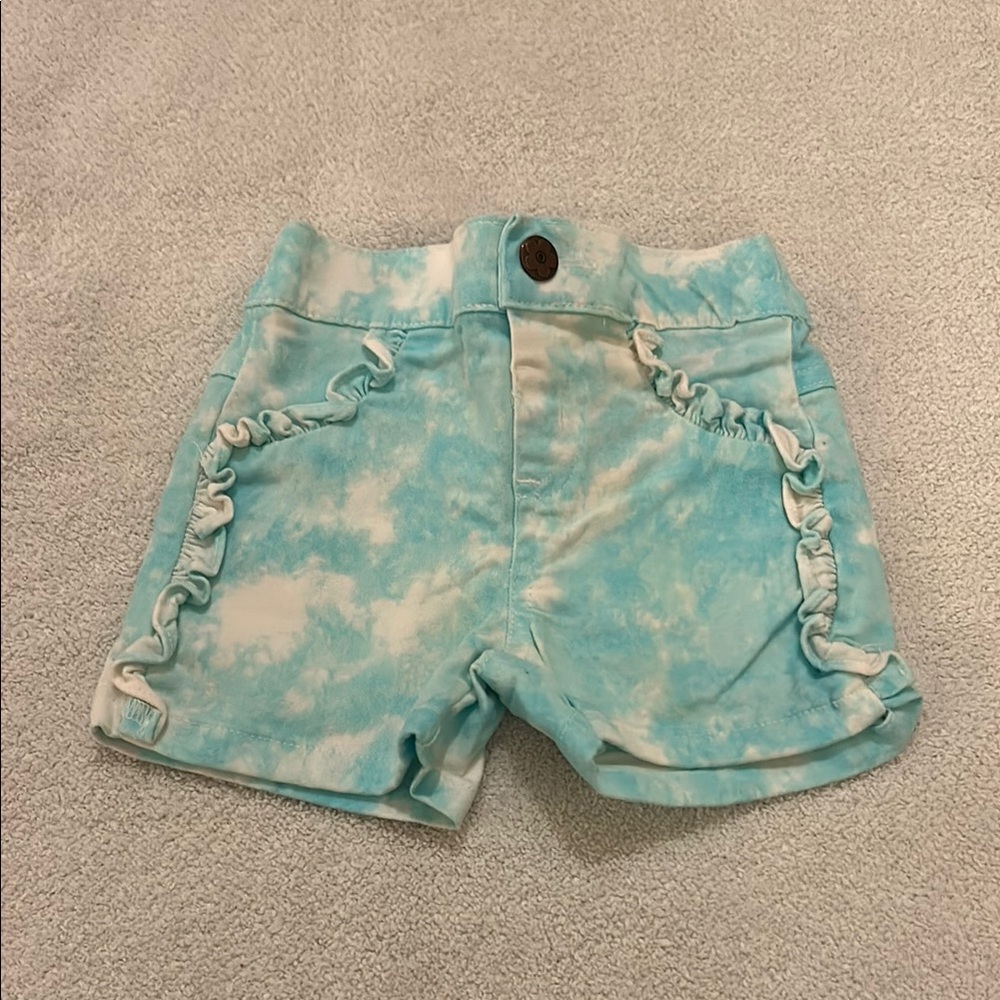 NEW Kids Blue Tie-Dye Shorts